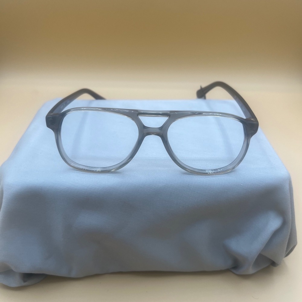 3M F4000 Z87-2 Safety Glasses Gray Aviator Frames 53-18-145 Vintage Style